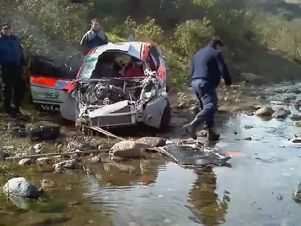 Crash de Nicolas Diaz au Rallye de Catamarca