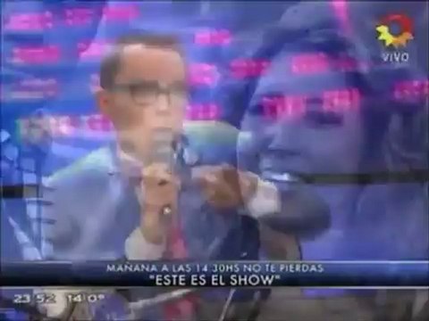 Tensa devolución de Carmen Barbieri a Ayelén Paleo en Bailando 2012