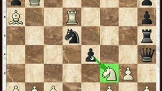 Chess puzzle: Faced with Mate