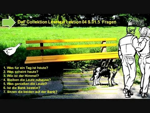 Daf Collektion Kap.01 Lektion 04 Lesetext S. 01.5b Wetter Fragen