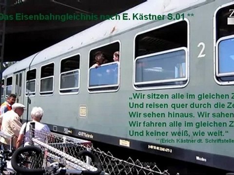 Eisenbahngleichnis von Erich Kästner Lesetext S.01