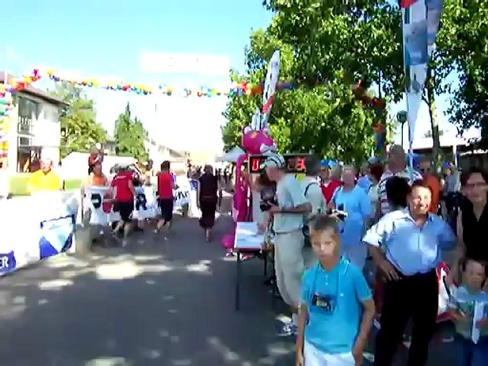 Zieleinlauf kronau nordic walking