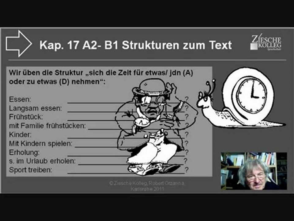 A2-B1 Thema Kinder müssen toben Struktur sich die Zeit nehmen