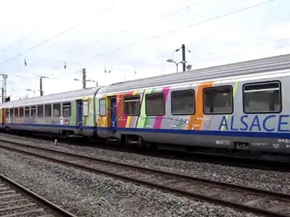 Abfahrt Strasbourg Hbf IC Alsace