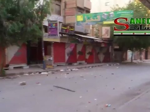 Syria فري برس ديرالزور قطع الطرقات وإضراب لمدينة دير الزور إحتجاجا على المجازر 12 6 2012 ج2 Deirezzor