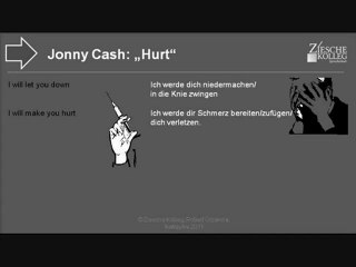 B1-B2 Jonny Cash Lyrics "Hurt"
