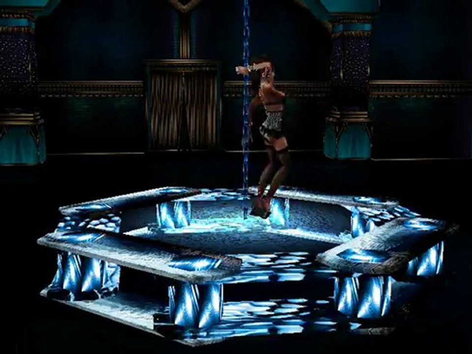 Stripper PoolDanceBlue