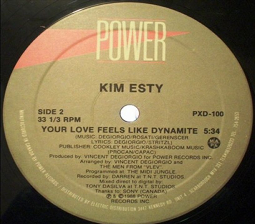 Kim Esty - Your Love Feels Like Dynamite