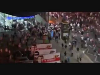 Polonya - Rusya Taraftarlarının Kavgası - EURO 2012