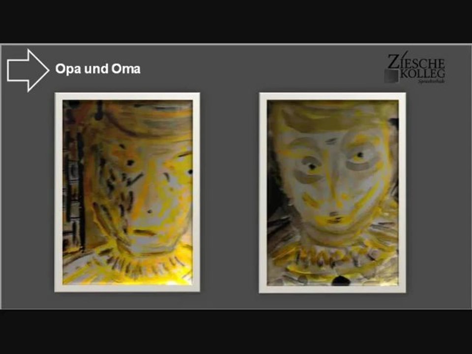 Kunst am kolleg s.02 opa und oma