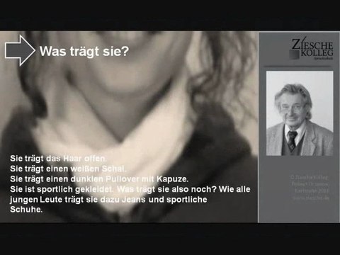 E1-A1.1 Einführungskurs Was trägt sie S.01