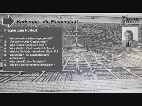 A1-A2 Karlsruhe Fragen zum Hörtext