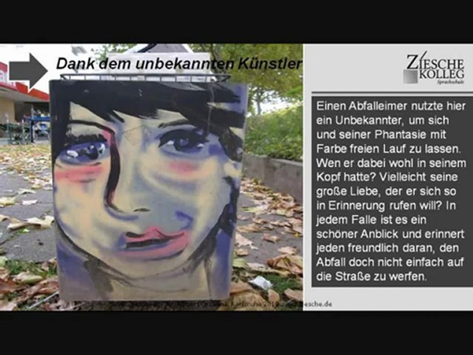 A1-A2 Lese- und Hörtext zum Thema Müll