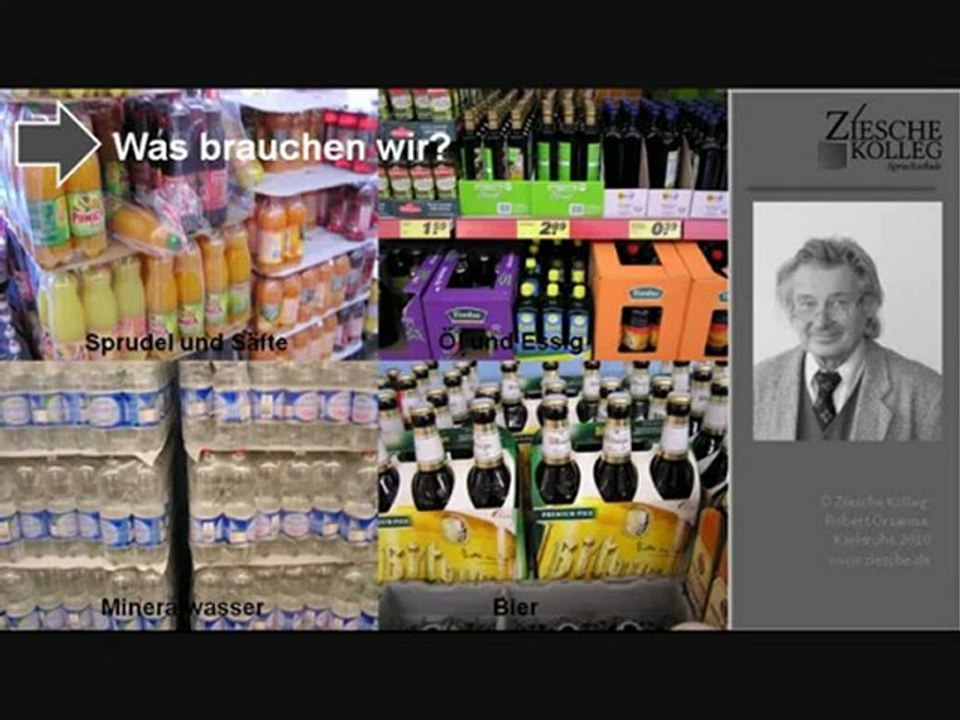 E1 Einführungskurs Was brauchen wir 01