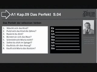 A1 Kap.09 das Perfekt S.04 reflexive Verben