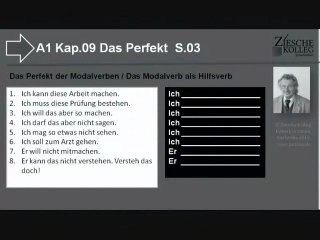 A1 Kap.09 das Perfekt S.03 Modalverb als Hilfsverb