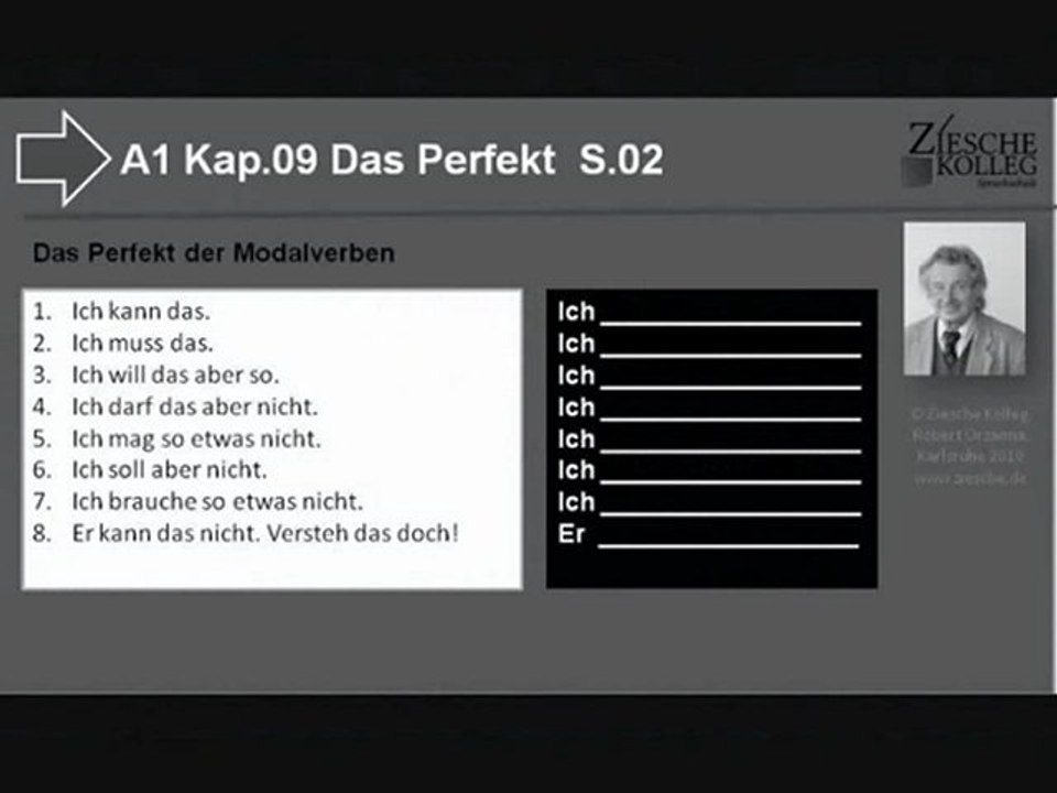 A1 Kap.09 das Perfekt S.02 Modalverben