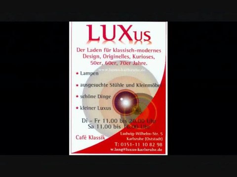 A1-A2 Hör- und Lesetext zu Plakat LUXus