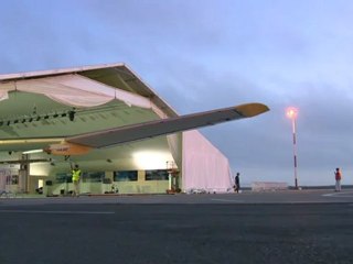 L'avion Solar Impulse a décollé de Rabat pour Ouarzazate