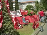 Concentración de mineros en Oviedo