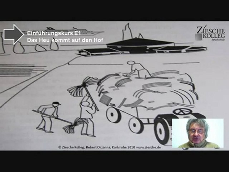 E 1- A 1 Hörtext Herbst Das Heu kommt auf den Hof