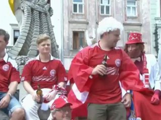 Lviv – Danois et Portugais dans les rues
