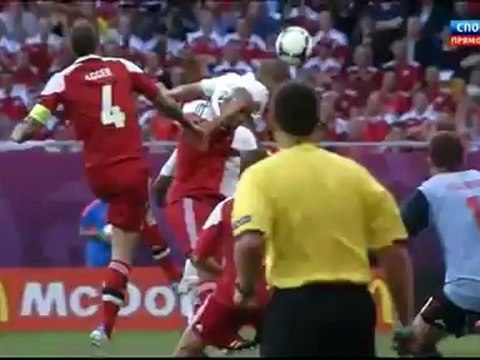Portugal VS Denmark 1-0 Goal (Minute 24) Official EURO 2012