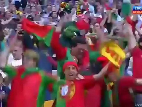 Portugal VS Denmark 2-0 Goal (Minute 35) Official EURO 2012