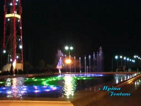 Фонтан Часы в Баку под музыку Чайковского