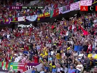 هدف البرتغال الاول في الدنمارك