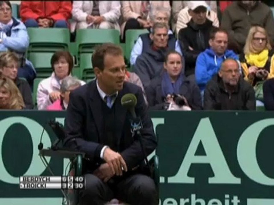 Halle: Berdych lässt Troicki keine Chance