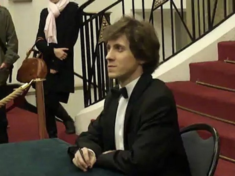 Rafal Blechacz Pleyel 12 juin 2012 - Séance de dédicaces