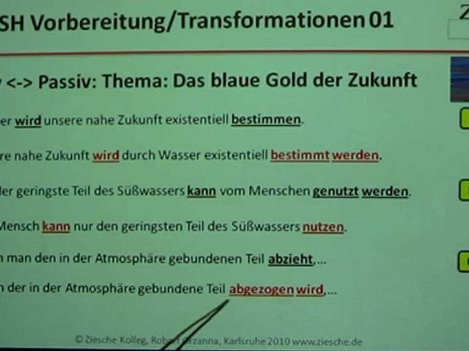 DSH Grammatik Transformationen Kap16-01 S.01