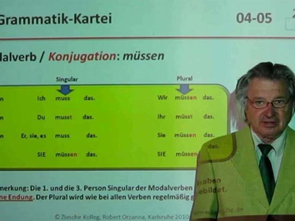 A1 Kap04-Modalverb-Konjugation05 müssen