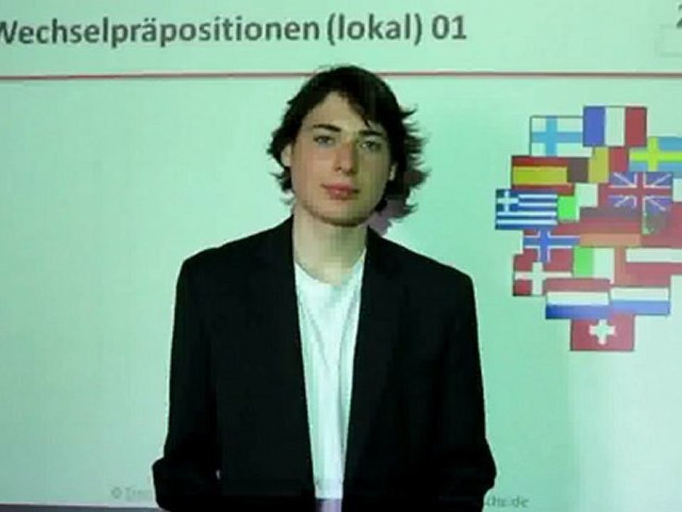 Deutsch lernen A1 Wechselpräpositionen (Länder) 01