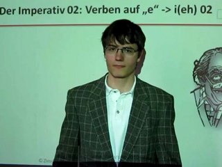 Deutsch lernen A1 Der Imperativ 02 starke Verben auf "e" 02