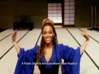 Beyoncé in Pepsi's Music Health & Wellness Advert