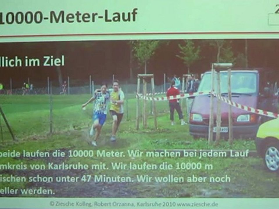 Deutsch lernen A1 Kap03 10000-m-Lauf