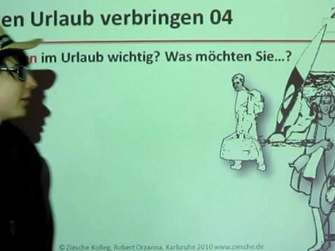 Deutsch lernen A1 den Urlaub verbringen 04