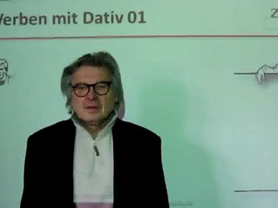 Deutsch lernen A1 Verben mit Dativ 'ähneln'