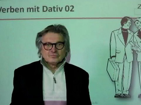 Deutsch lernen A1 Verben mit Dativ begegnen