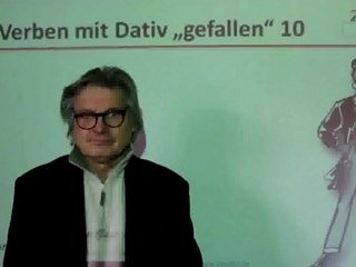 Deutsch lernen A1 Verben mit Dativ "gefallen"