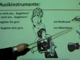 Deutsch lernen A1 Musikinstrument 01