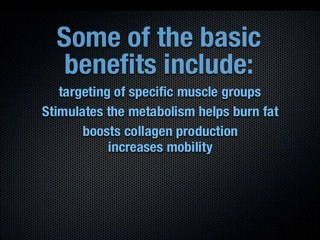 Health advantages of whole body vibration training