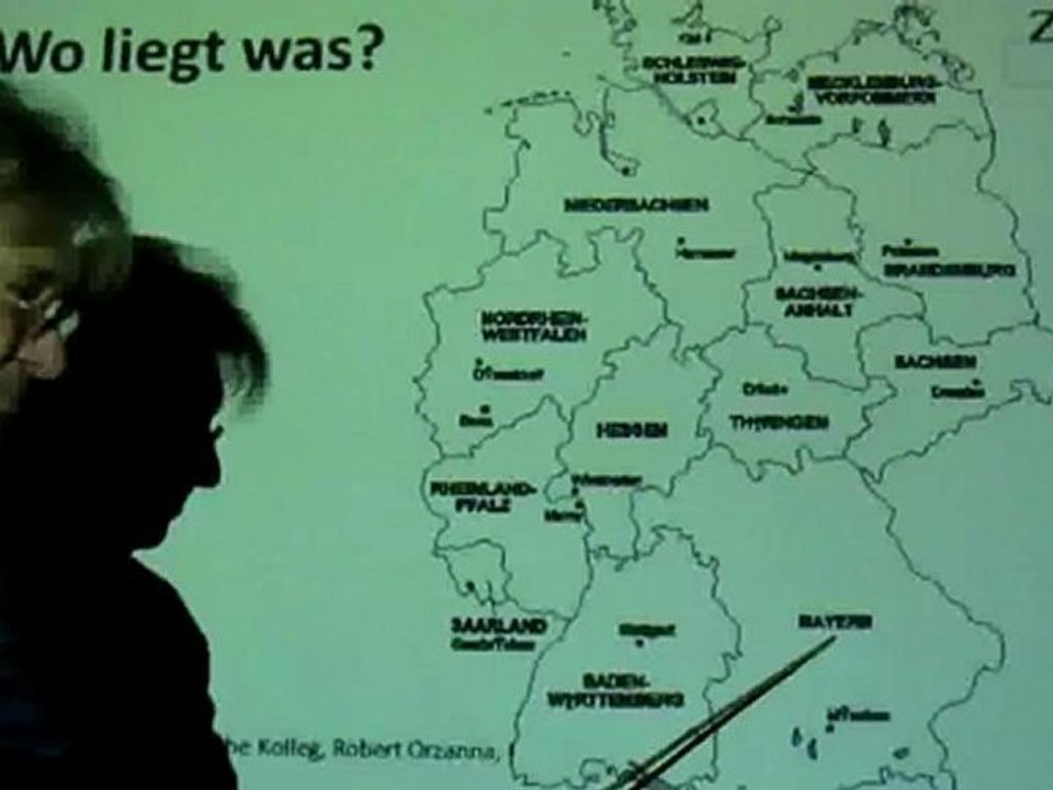 Deutsch lernen A1 Wo liegt was? 01