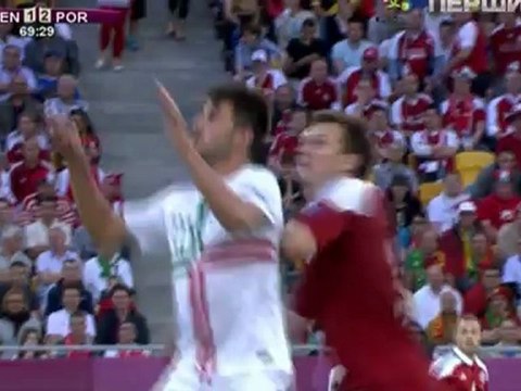 Дания - Португалия Евро-2012. отборочный этап. Denmark Portugal 2-й тайм