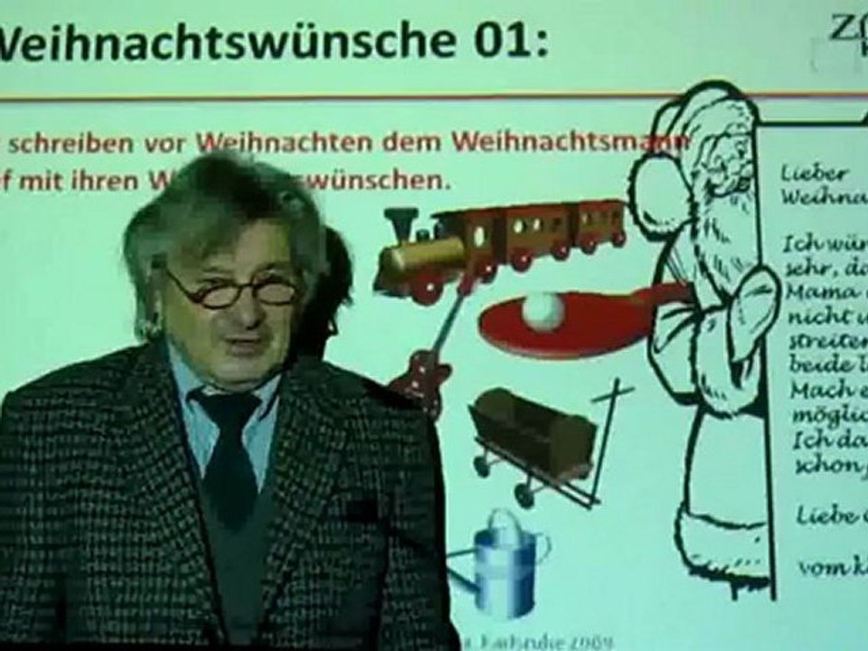 Deutsch lernen A1 Weihnachtsbrief von Hardi