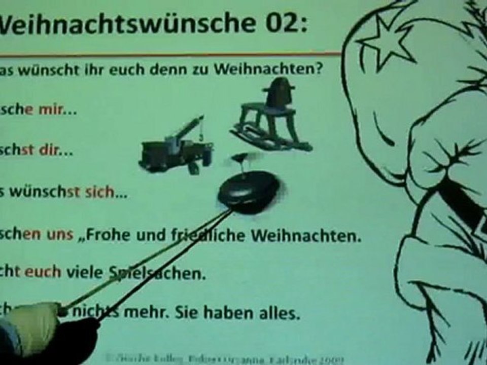Deutsch lernen A1 Weihnachtswünsche 02
