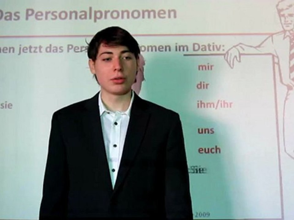 Deutsch lernen A1 - Personalpronomen