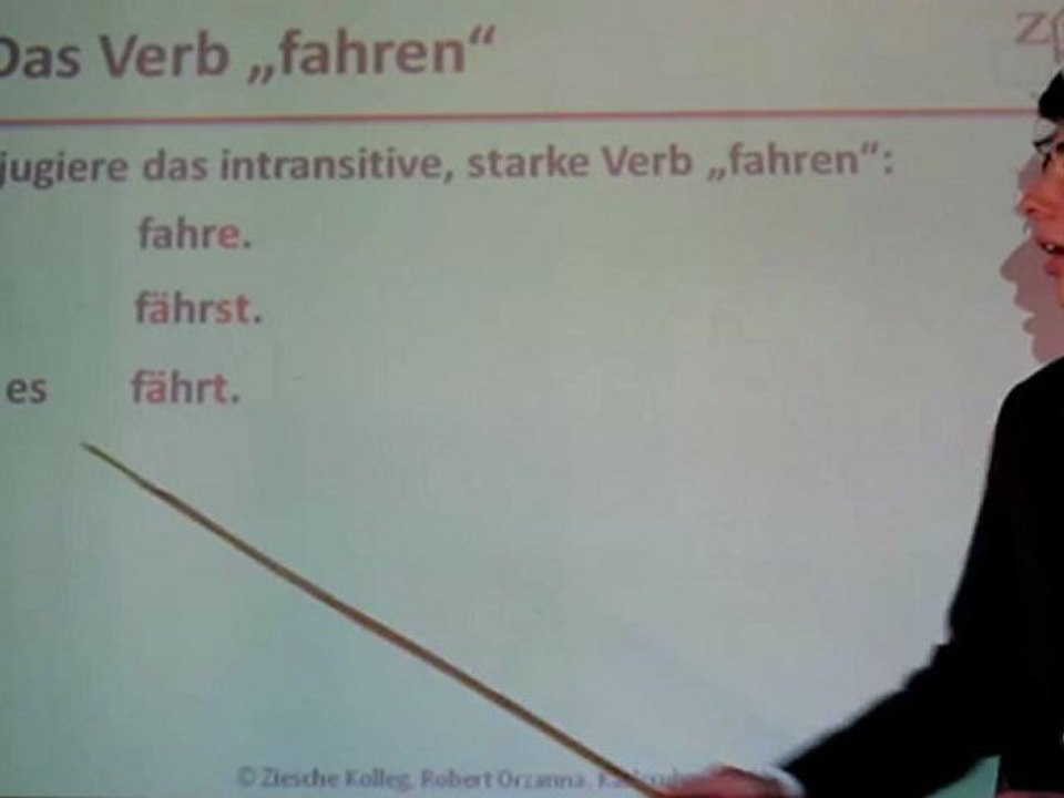Deutsch lernen A1 - Das Verb 'fahren'